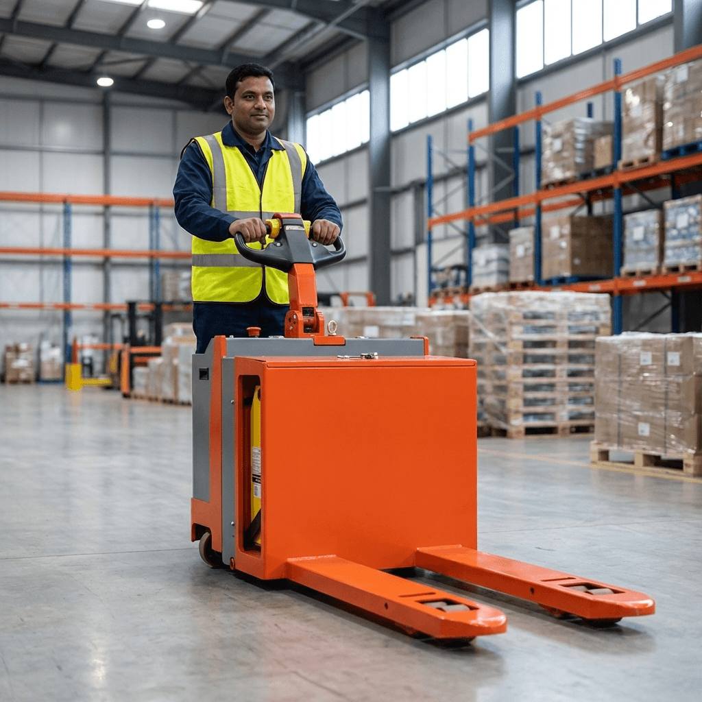 Battery Operated Pallet Truck, view 4