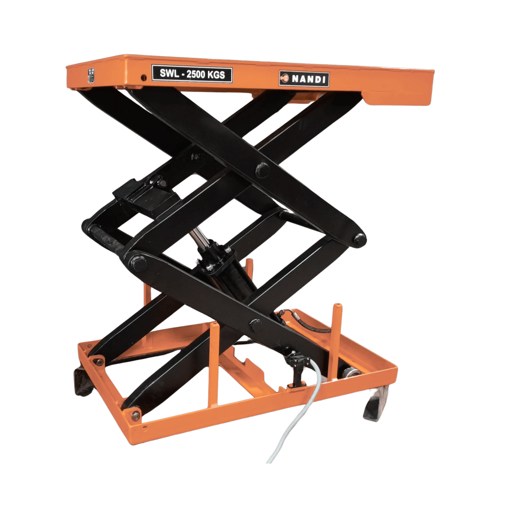 Hydraulic Scissor Lift with AC Power Pack, view 2